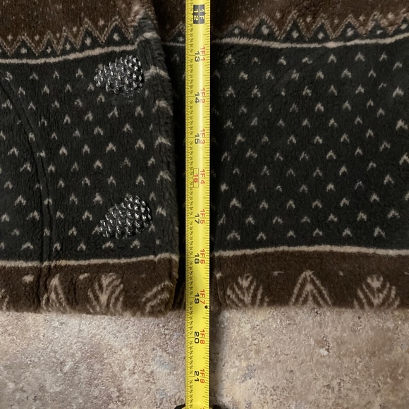 Coat  Jacket/ Simple Irresistible/  Blk Brn  Winter Scene SM - Picture 4 of 7